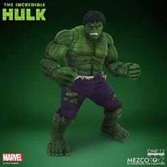 Fuerza desatada y coleccionismo premium en formato 1/12: la Marvel One:12 Collective Action Figure Hulk 19 cm llega con una presencia brutal y un nivel de posado pensado para recrear al Gigante 