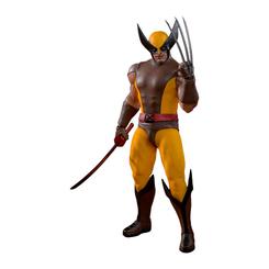 Lleva la acción de los cómics de X-Men a tu colección con esta impresionante figura de Wolverine en su icónico traje marrón. Con una altura de aproximadamente 28 cm, esta figura de acción captura a la perfección la ferocidad 