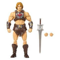 Figura He-Man Masters of the Universe 2026. Hay héroes que marcan una época y piezas que consiguen fijar esa fuerza en una escala perfecta para colección, con una presencia que domina la vitrina desde el primer instante.