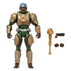 Figura Man-At-Arms Masters of the Universe 2026. Hay personajes que sostienen una saga con su sola presencia y esta pieza convierte esa autoridad en un objeto de colección con peso visual, detalle cinematográfico y una personalidad que se impone