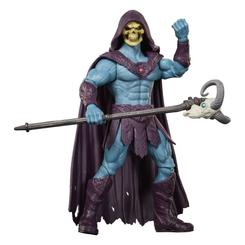 Figura Skeletor Masters of the Universe 2026. Hay villanos que no solo vuelven a pantalla, también recuperan todo el magnetismo oscuro que hizo de ellos una presencia inolvidable, y esta pieza lo concentra en un formato compacto con una fuerza visual