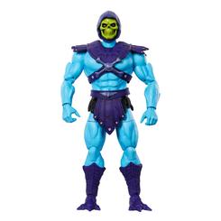 La figura de acción Skeletor de la colección Masters of the Universe: Masterverse Vintage trae de vuelta al icónico villano en una versión detallada y completamente articulada.