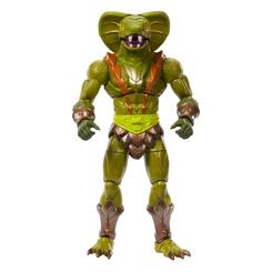Veneno y sigilo en clave clásica. Kobra Khan llega a la línea Masterverse: New Eternia con una figura articulada de 18 cm que combina diseño renovado y esencia MOTU.