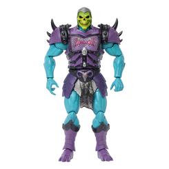 Añade a tu colección la impresionante figura de Battle Armor Skeletor de la línea Masters of the Universe: New Eternia Masterverse. Esta figura articulada, de aproximadamente 18 cm