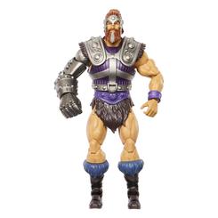 La figura de acción Fisto de la colección Masters of the Universe: New Eternia Masterverse llega con una gran atención al detalle. Con una altura de aproximadamente 18 cm