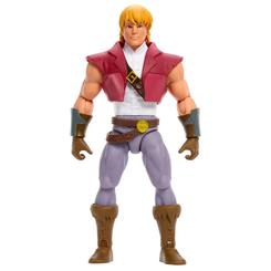 Prince Adam recupera todo el encanto del estilo animado clásico con esta figura Masters of the Universe Origins Cartoon Collection, una pieza pensada para transmitir fidelidad, nostalgia y calidad desde el primer vistazo. 