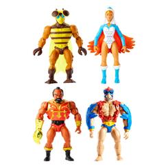 ¡Atención coleccionistas de figuras de acción y amantes de los personajes de "Masters of the Universe"! La serie "Origins" de Mattel está de vuelta con su último surtido de 4 figuras de acción altamente articuladas y totalmente posables de 14 cm de altura