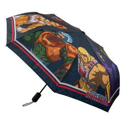 Disfruta cantando bajo la lluvia con este espectacular paraguas con los personajes basado en la saga de Masters del Universo. Este espectacular paraguas tiene un diámetro aproximado de 121 cm.