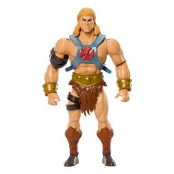 Una fusión épica cobra vida con la figura de acción He-Man de la serie Masters of the Universe x ThunderCats, elevando tu colección al siguiente nivel. Con una estatura aproximada de 14 cm