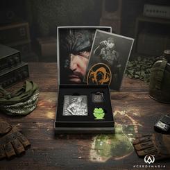 Rinde homenaje a la leyenda con el Metal Gear Solid Premium Set Delta Collectors – Limited Edition, un pack oficial que eleva cualquier vitrina de Metal Gear Solid Delta: Snake Eater. 