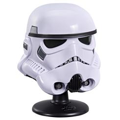 Imponente desde el primer vistazo, el casco premium Stormtrooper Star Wars 15 cm convierte cualquier rincón en un pequeño homenaje a una de las siluetas más reconocibles de la historia del cine. 