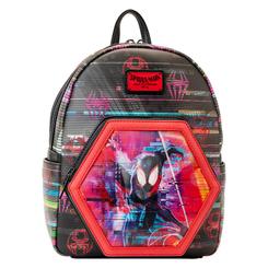 Acción, estilo urbano y tecnología visual se combinan en esta mochila oficial Spiderman: Across the Spider-Verse de Loungefly, diseñada para quienes quieren llevar el poder del multiverso en la espalda. 