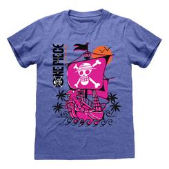 Descubre la One Piece Camiseta He's a Pirate, una verdadera joya para los seguidores del universo de One Piece. Esta camiseta de alta calidad, elaborada completamente en algodón