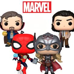 Cuatro iconos del UCM reunidos en un solo set listo para lucir en vitrina. Este Pack Funko POP Marvel incluye a Spider-Man con efectos místicos en plena acción, Doctor Strange c