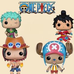 Aventura, camaradería y un soplo de mar entran en tu vitrina con este Pack Funko POP One Piece, una selección oficial que reúne a cuatro imprescindibles de la tripulación y sus aliados en vinilo de alta calidad.