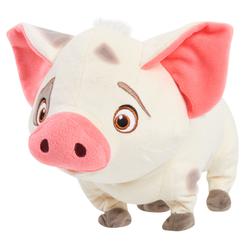Un toque de ternura isleña llega a tu hogar con este peluche de Pua de 20 cm de altura, diseñado en vinilo ultrasuave y equipado con un mecanismo que permite ver cómo camina y emite sus característicos gruñidos al pulsar su oreja izquierda.