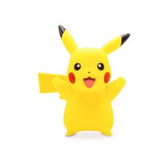 ¡Ilumina tus noches con la lámpara LED Pikachu Happy de Pokémon! Esta adorable lámpara mide 25 centímetros y brinda una luz suave y reconfortante gracias a sus LED de alta calidad. Con un botón de encendido y apagado
