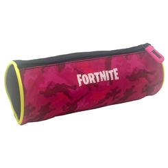 Color y actitud para tu escritorio. El portatodo Max Drift Fortnite luce un estampado camo en fucsia con el logotipo del juego y formato cilíndrico que aprovecha muy bien el espacio. Su tamaño 22 × 8 × 8 cm 