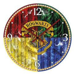 Dale un toque de magia a cualquier estancia con este impresionante reloj de pared de 50 cm de diámetro inspirado en las casas de Hogwarts. Con un diseño vibrante que representa los colores y emblemas 