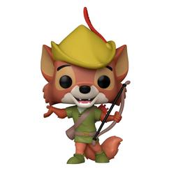 ¡Dale un toque de magia a tu colección con la figura POP! de Robin Hood de Disney de Funko! Esta encantadora figura de vinilo, parte de la popular serie 'POP!', presenta a Robin Hood