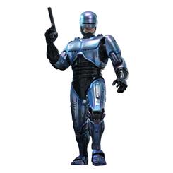 Icono del cine de ciencia ficción con presencia y realismo de otra liga. RoboCop 2 – Movie Masterpiece Diecast (escala 1/6, 30 cm) de Hot Toys / Sideshow reproduce al agente cibernético 