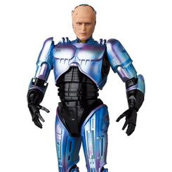 La próxima figura en la línea MAFEX de Medicom es Murphy, tal como aparece en la película Robocop 2. Mide 16 cm de alto y viene con accesorios. Figura articulada de alta calidad