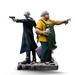 Edición que sube el listón desde la base: Sakamoto Days Deluxe Art Scale 1/10 – Taro Sakamoto de Iron Studios eleva al legendario exasesino convertido en tendero con una presencia poderosa 