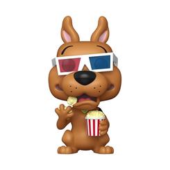 Diversión retro y espíritu cinéfilo en formato de vitrina. Esta Figura POP! Animation: Scooby-Doo muestra al gran sabueso con gafas 3D y cubo de palomitas, listo para disfrutar de una sesión de misterio en la gran pantalla. 