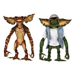 Con un diseño que atrapa todas las miradas, el paquete blister de las figuras Gremlins Ultimate Demolition Gremlins 2 trae a la vida la esencia rebelde de estos icónicos personajes en un formato compacto de 15 cm.