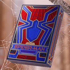 Revive las emocionantes aventuras del trepamuros con la baraja de cartas de **Spider-Man Movie**. Esta colección de 52 naipes de primera calidad es ideal para tus partidas de póquer, combinando la acción 
