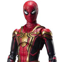 ¡Es el traje integrado de Spider-Man interpretado por Tom Holland! Con una escultura fiel, detalles finos y daño de batalla, ¡es la representación definitiva de esta forma final del webslinger! 