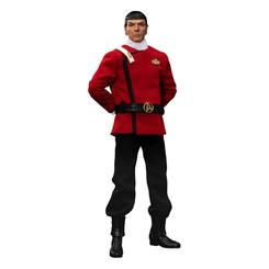 La exquisita figura articulada de Spock de 20cm procedente de Star TrekII: The Wrath of Khan fusiona realismo y calidad en cada detalle. Modelada en 3D con precisión milimétrica para capturar la serena lógica del oficial 