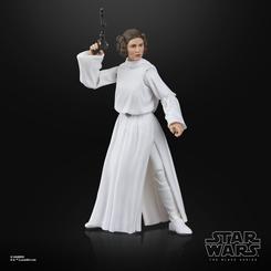 Añade un ícono de la galaxia a tu colección con la figura de acción de la Princesa Leia Organa de "Star Wars: Episodio IV - Una Nueva Esperanza". Parte de la aclamada colección The Black Series