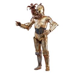 Figura es una edición limitada para celebrar el 40 aniversario de Star Wars: El Retorno del Jedi, el episodio VI de la saga que se estrenó en 1983. En esta película, C-3PO juega un papel importante al comunicarse con los ewoks