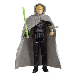Luke Skywalker era un granjero de Tatooine que consiguió convertirse en uno de los más grandes Jedi de toda la galaxia, a pesar de sus humildes orígenes.  Esta figura Star Wars de la colección Retro