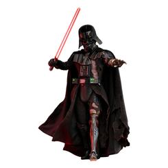 Revive las batallas más intensas de la saga con esta figura articulada de Darth Vader "Battle Damaged". A una escala de 1/6 y con una altura aproximada de 35 cm, esta pieza es una fiel representación del poderoso Sith 