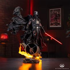 La estatua Star Wars Mythos 1/4 Darth Vader es una pieza imprescindible que captura la esencia del lado oscuro en su máxima expresión. Esta figura de edición premium de Darth Vader™