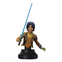 ¡El aprendiz Jedi ha llegado! Con la Bust 1/7 Ezra Bridger de Star Wars Rebels, puedes llevar a casa una representación detallada del joven padawan descubierto y entrenado por Kanan Jarrus. 