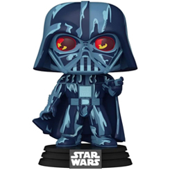 ¡La figura icónica de Darth Vader de Star Wars regresa en una versión retro que hará las delicias de los amantes de la saga galáctica! Esta figura de vinilo de la serie POP! tiene un tamaño de aproximadamente 9 cm.
