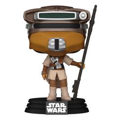 Figura Leia (Boushh) realizada en vinilo perteneciente a la línea Pop! de Funko. La figura tiene una altura aproximada de 9 cm., y está basada en Star Wars Return of the Jedi 40th Anniversary. 