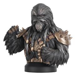 ¡Que gane el wookiee! Tus posibilidades de victoria en cualquier batalla se multiplican por diez con un Wookiee de tu lado, y el Krrsantan de pelaje negro demuestra la regla. 