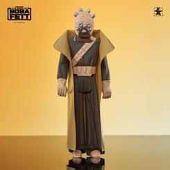 Añade un toque nostálgico a tu colección con esta figura articulada del Tusken Raider, inspirada en "Star Wars: The Book of Boba Fett". Con una altura de 30 cm, este coleccionable rinde tributo al estilo clásico