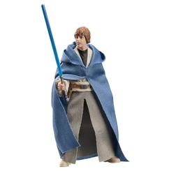 La capa azul cae como una sombra conocida antes del choque imposible entre maestro y reflejo. Esta figura Luuke The Last Command Star Wars convierte una de las escenas más inquietantes del universo expandido en una pieza de colección