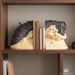 El desierto conquista la estantería con este sujetalibros Dune, una pieza decorativa que transforma cualquier colección en una escena con presencia propia. Este sujetalibros Dune