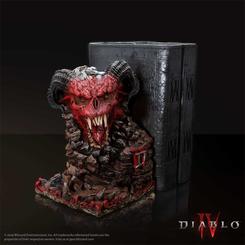 El sujetalibros Diablo IV Minion of Hell parece arrancado de una grieta abierta en la estantería. Entre roca ennegrecida, llamas rojas y una criatura demoníaca emergiendo con la boca abierta, este sujetalibros Diablo IV Minion of Hell 