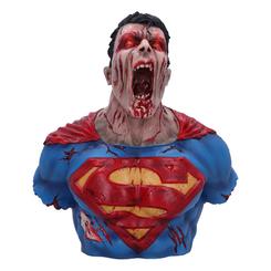 ¡Prepárate para una experiencia escalofriante con el Busto de Superman DCeased! Enfrentándose a su peor pesadilla, este icónico superhéroe se ha convertido en un formidable zombie.