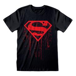 Atrévete a destacar con la Superman Camiseta Dripping Symbol, perfecta para cualquier amante de DC Comics. Esta prenda, hecha de 100% algodón de alta calidad, garantiza confort y durabilidad en cada uso. 