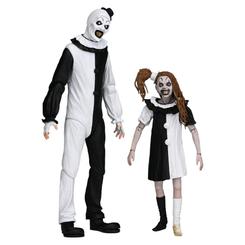 Terrifier 2 action figures con Art the Clown y Little Pale Girl convierten cualquier estantería en una escena de culto del terror contemporáneo. Este pack de figuras de Terrifier es una opción especialmente atractiva