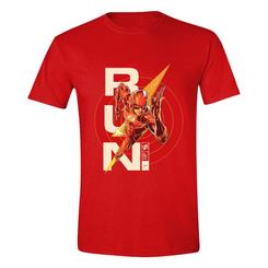 ¡Corre como el hombre más rápido del mundo con la camiseta The Flash Run! Esta camiseta de alta calidad tiene licencia oficial y está hecha de 100% algodón, por lo que es suave, cómoda y duradera.