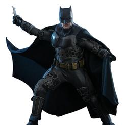 Sideshow y Hot Toys presentan la figura de Batman a escala 1/6, inspirada en The Flash, destacando su avanzado traje. ¡Viene con dos cabezas con capucha para coordinar con poses específicas!